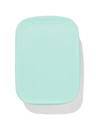 HEMA Lunchbox 18.9x14.3x5.8cm Rvs Lichtblauw