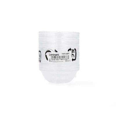 Saladekom Luminarc A14193 Transparant Glas 6 cm 6 Onderdelen (6 pcs)