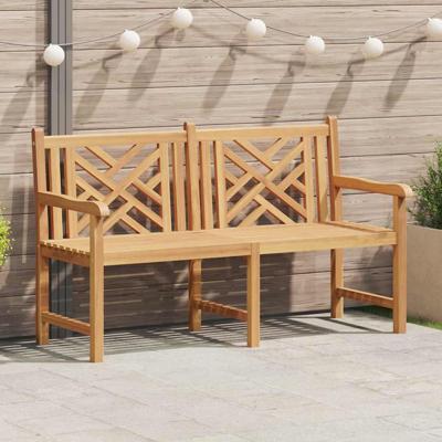Tuinbank Bruin 150 x 60 x 90 cm Massief teakhout
