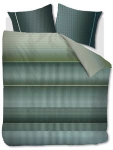 Kardol Dekbedovertrek Charlottesville Blue Green-1-persoons (140 x 200/220 cm)