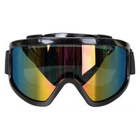 Carnaval verkleed Apres Ski bril - zwart - volwassenen - kunststof - party brillen Carnaval verkleed Apres Ski bril - zwart - volwassenen - kunststof - party brillen