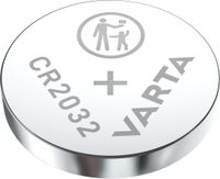 Varta Knoopcel CR2032 3 V 5 stuk(s) 220 mAh Lithium LITHIUM Coin CR2032 Bli 5 - thumbnail