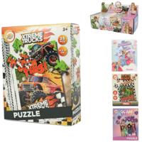 Puzzel 21 cm 35 stukjes 4 assorti | 24 stuks