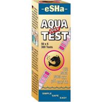 Esha Quick Test - 50 Aquarium Waterteststrips voor pH, KH, GH, NO2 & NO3 Monitoring