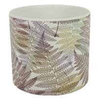 Bloempot Leaves keramiek 13,5 cm | 6 stuks