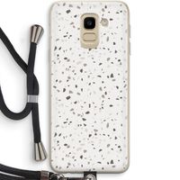 Terrazzo N°14: Samsung Galaxy J6 (2018) Transparant Hoesje met koord