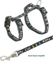 TRIXIE KITTENTUIG JUNIOR MET RIEM KITTY CAT ASSORTI