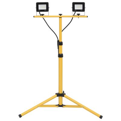 Spotlight met statief LED 2x20 W koudwit