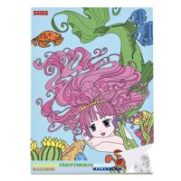 Kleurboek haza sense zeemeermin