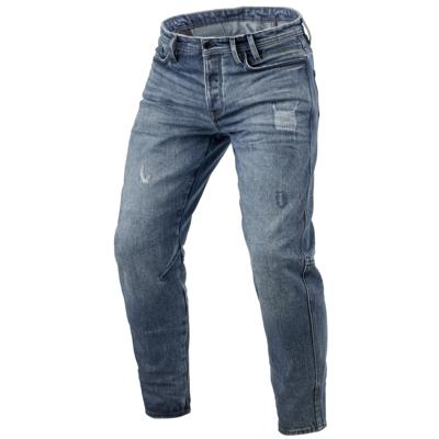 REV'IT! Rilan TF, Motorjeans heren, Vintage blauw lengte 34