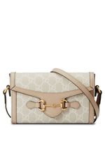 Gucci mini sac porté épaule Horsebit 1955 - Blanc