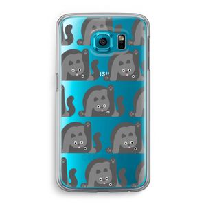 Cats: Samsung Galaxy S6 Transparant Hoesje