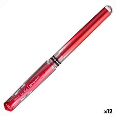 Gelpen Uni-Ball SIGNO BROAD Rood 0,6 mm 1,0 mm (12 Stuks)