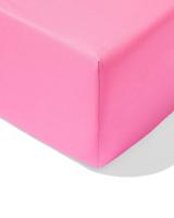 HEMA Hoeslaken 140x200cm zacht katoen felroze (felroze)