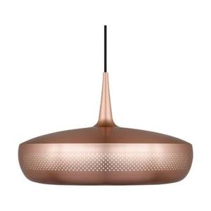 Umage Clava Dine hanglamp brushed copper - met koordset zwart - Ø 43