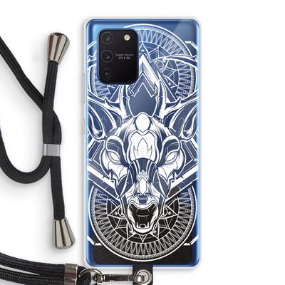 Oh Deer: Samsung Galaxy Note 10 Lite Transparant Hoesje met koord