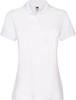 Fruit Of The Loom F520 Ladies´ Premium Polo - White - L