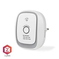 Nedis ZBDG11CWT Smartlife Gasdetector Zigbee 3.0 Netvoeding Levenscyclus Sensor: 5 Jaar En 50194-1:2009 Android / Ios Met Testknop 75 Db Wit