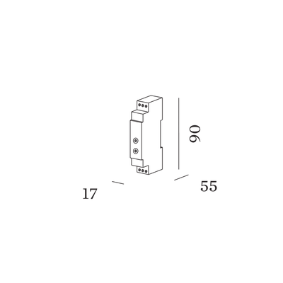 Wever & Ducre - Accessories Dimmer for Din-Rail wit