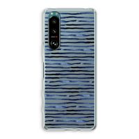 Verrassende lijnen: Sony Xperia 5 III Transparant Hoesje