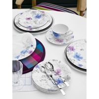 Villeroy & Boch Mariefleur Gris Basic Ontbijtbord Ovaal Porselein Multi kleuren 1 stuk(s) - thumbnail