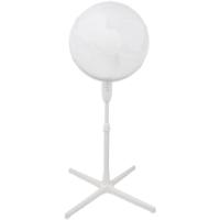 Krachtige Staande Ventilator 40W - Wit Aluminium - Verstelbaar