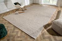Tapijt WOOL 350x240cm zilvergrijs - 41718