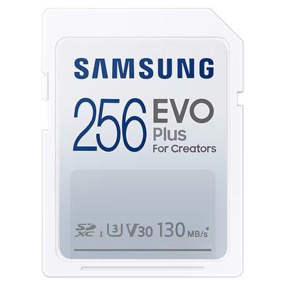 Samsung EVO Plus SDXC 256GB UHS-I V30