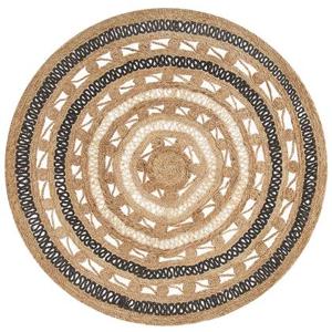 Beliani - GOYNE - Vloerkleed - Beige - 140 cm - Jute