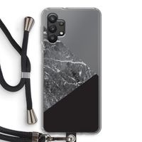 Combinatie marmer: Samsung Galaxy A32 5G Transparant Hoesje met koord