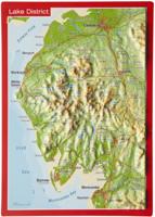 Ansichtkaart Lake District met reliëf | GeoRelief Ansichtkaart Lake District met reliëf | GeoRelief