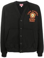 Kenzo Tiger Academy cotton cardigan - Noir