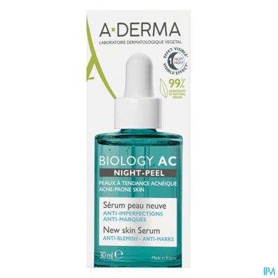 A-Derma Biology Ac Night Peel Serum 30ml