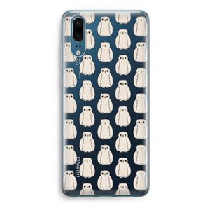 Uilen: Huawei P20 Transparant Hoesje