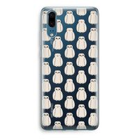 Uilen: Huawei P20 Transparant Hoesje
