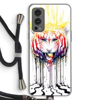 Fading: OnePlus Nord 2 5G Transparant Hoesje met koord