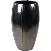 Ter Steege Moda pot high 43x43x74 cm Grey bloempot - thumbnail