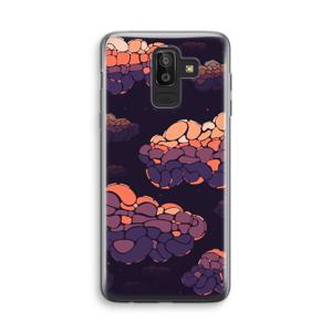 Patroon Wolken: Samsung Galaxy J8 (2018) Transparant Hoesje