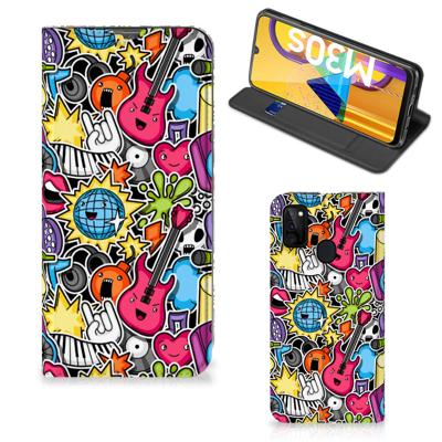Samsung Galaxy M30s | M21 Hippe | Standcase | Punk Rock