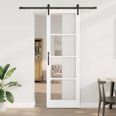Schuifdeur ORKDAL Wit 78 x 232 cm Massief grenenhout