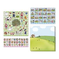 Totum Fien & teun stickerset