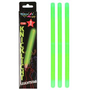 3 neon glow sticks breaklights groen