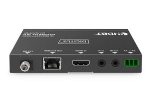 Digitus DS-55520 audio/video extender AV-zender & ontvanger Zwart