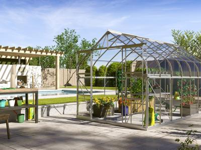 Vitavia Dione-set (Geanodiseerd aluminium, 11,5 m²)