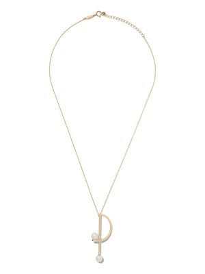 TASAKI collier Collection Line Kinetic en or 18ct à perle