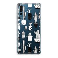 Cactusmotief: Huawei P20 Pro Transparant Hoesje