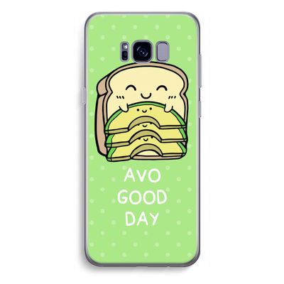 Avo Good Day: Samsung Galaxy S8 Plus Transparant Hoesje