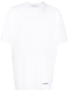 Off-White t-shirt à imprimé Scribble Diag - Blanc