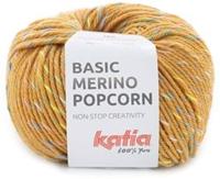 Katia Basic Merino Popcorn 204 Karamel-Meerkleurig