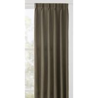 Leen Bakker - Gordijnstof Lizzy Lichtdoorlatend - Donker - Polyester - Grijs - B140 Cm